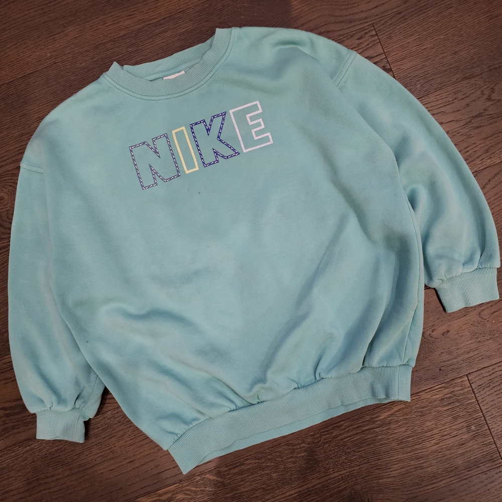 Nike Light Blue Fleece Sweatshirt